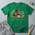 T-shirt Gorille Art Vintage — «Force de la nature.»