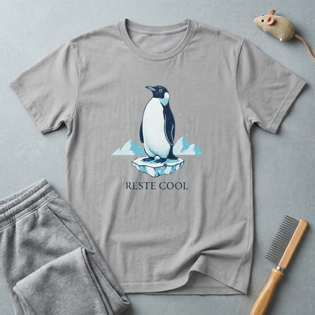 T-shirt Pingouin «Reste Cool»