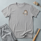 T-shirt «Hérisson café» — t-shirt graphique mignon pour amateur de café ☕🦔