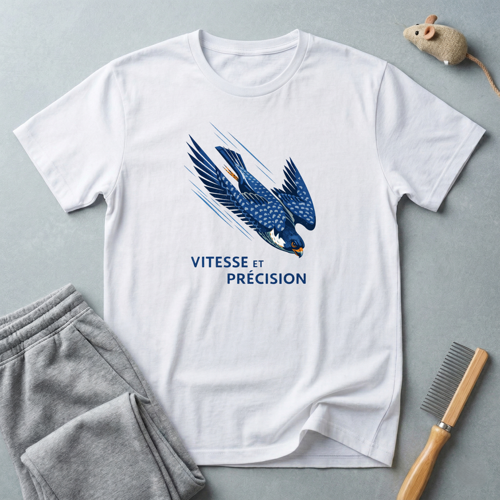 T-shirt «Swift Precision» — T-shirt graphique «Vitesse et Précision» ⚡