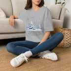 T-shirt Flocons de neige hivernaux — « Chaque flocon est unique » — T-shirt chaleureux pour les fêtes de fin d’année