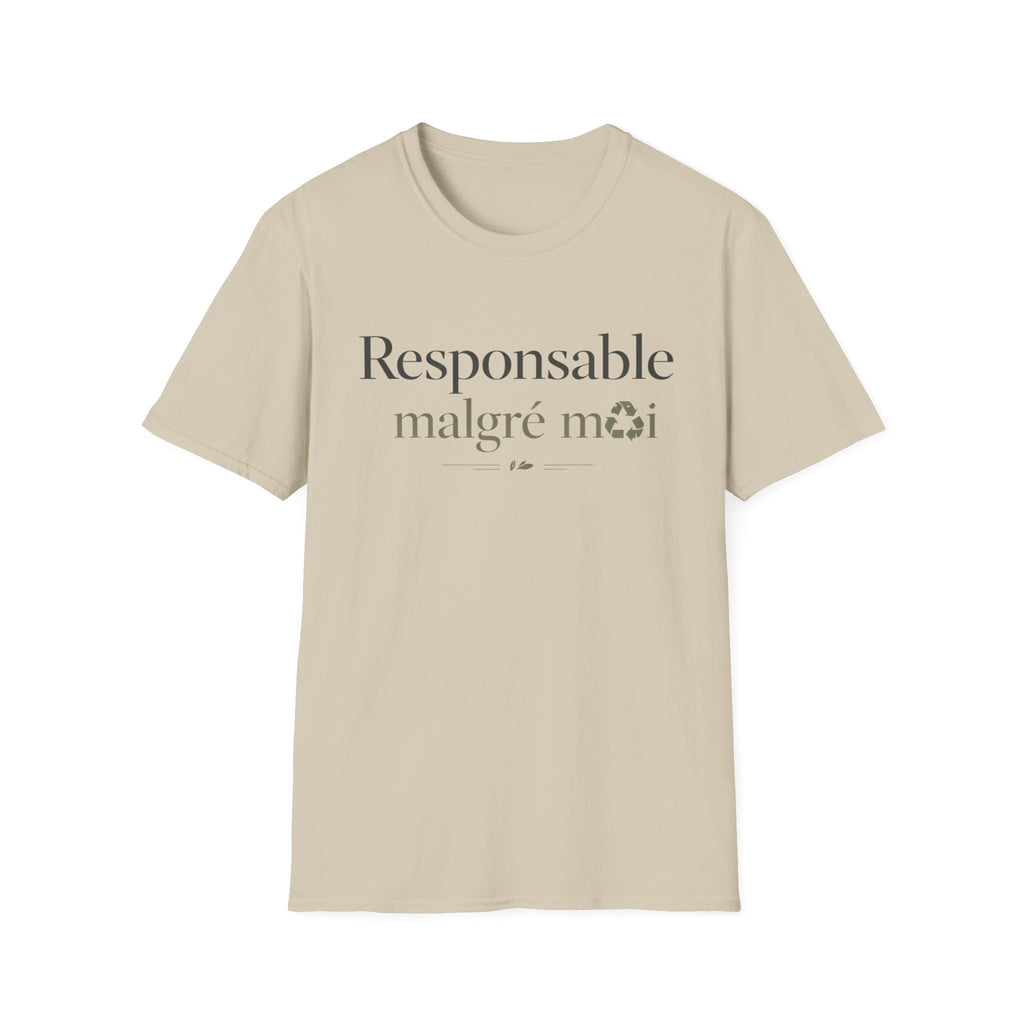 T-Shirt — "Responsable malgré moi" French Quote Tee