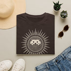 T-shirt Hérisson et énergie renouvelable — « Mon énergie est renouvelable » — T-shirt graphique écoresponsable