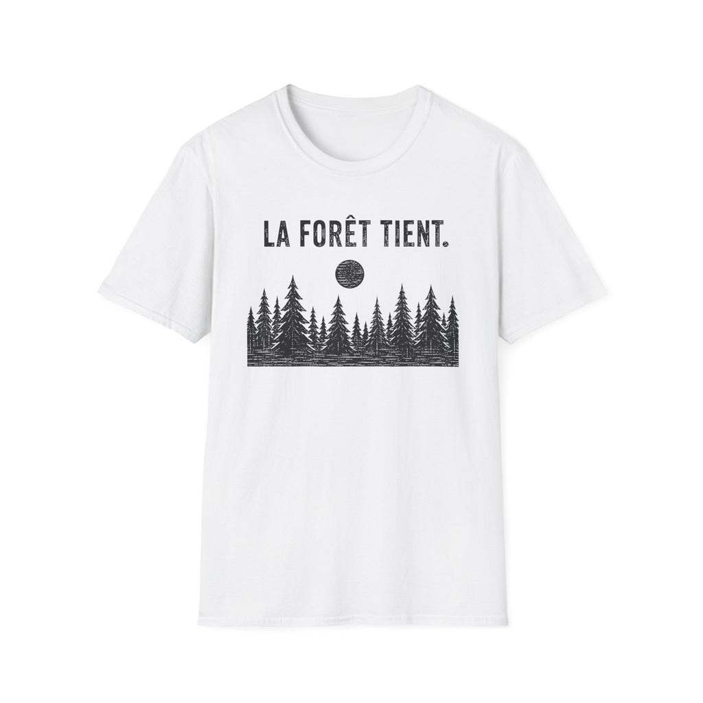 T-shirt « La forêt tient » — T-shirt graphique sur le thème des bois