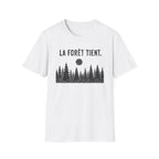 T-shirt « La forêt tient » — T-shirt graphique sur le thème des bois