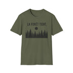 T-shirt « La forêt tient » — T-shirt graphique sur le thème des bois