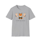 T-shirt Renards lecteurs — Adorables renards dessinés « Reconnecteur certifié »