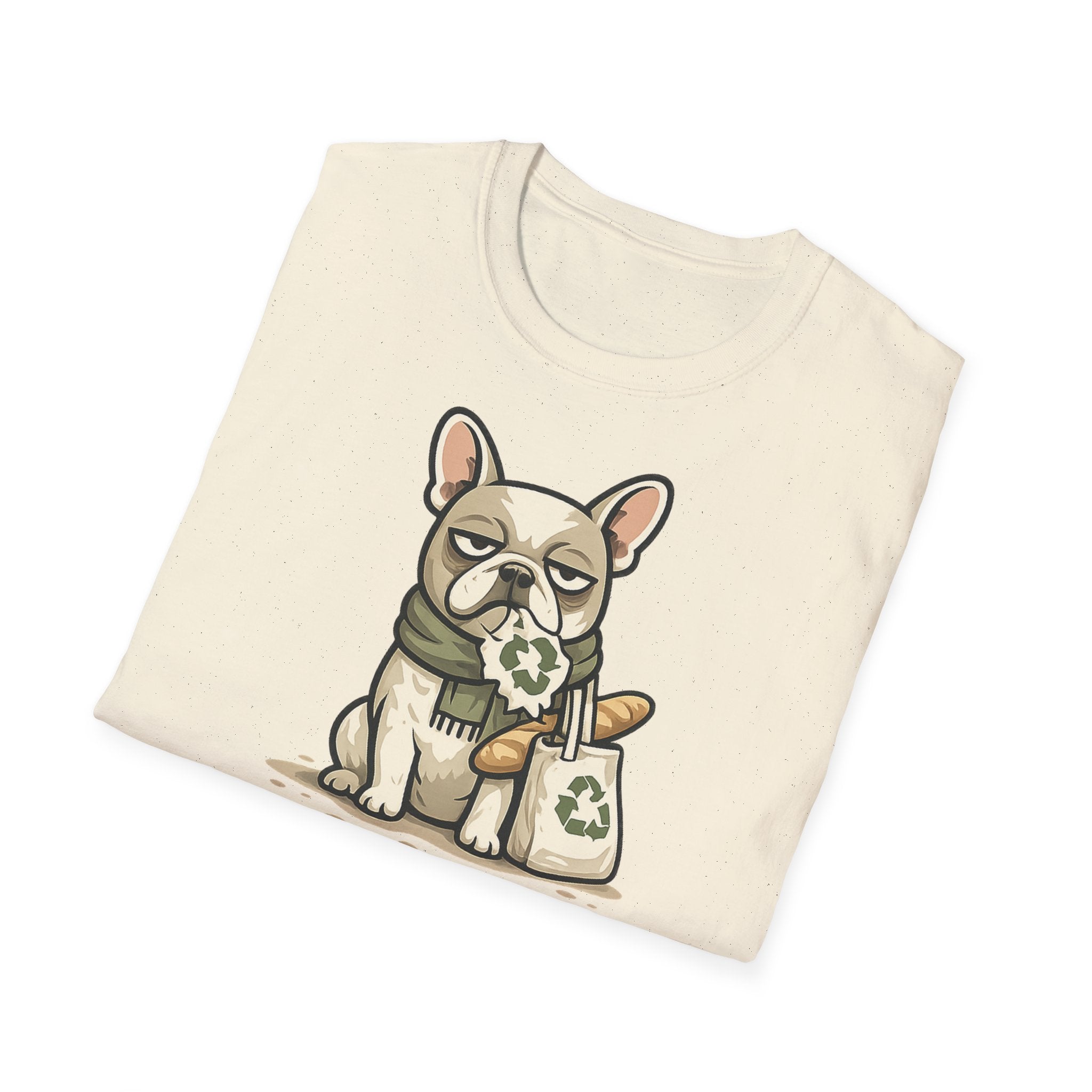 T-Shirt — Cute French Bulldog Graphic “Responsable malgré moi”