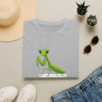 T-shirt Mante religieuse — Illustration d'une jolie mante religieuse verte