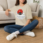 T-shirt Coccinelle — « Je mange 100 pucerons par jour »