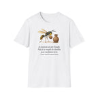 T-shirt — Guêpe avec illustration d’un pot en argile (« Je construis un pot d’argile »)