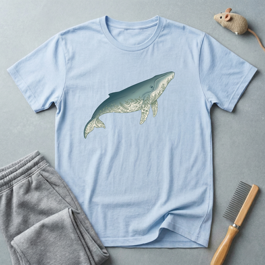 T-shirt graphique baleine — T-shirt faune marine