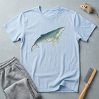 T-shirt graphique baleine — T-shirt faune marine