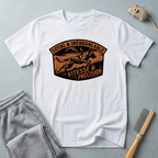 T-shirt écusson Berger allemand — «Loyal & Inébranlable / Vitesse & Précision» Blason vintage