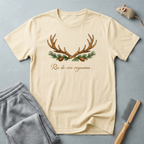 T-shirt de Noël bois de renne — «Roi de son royaume»