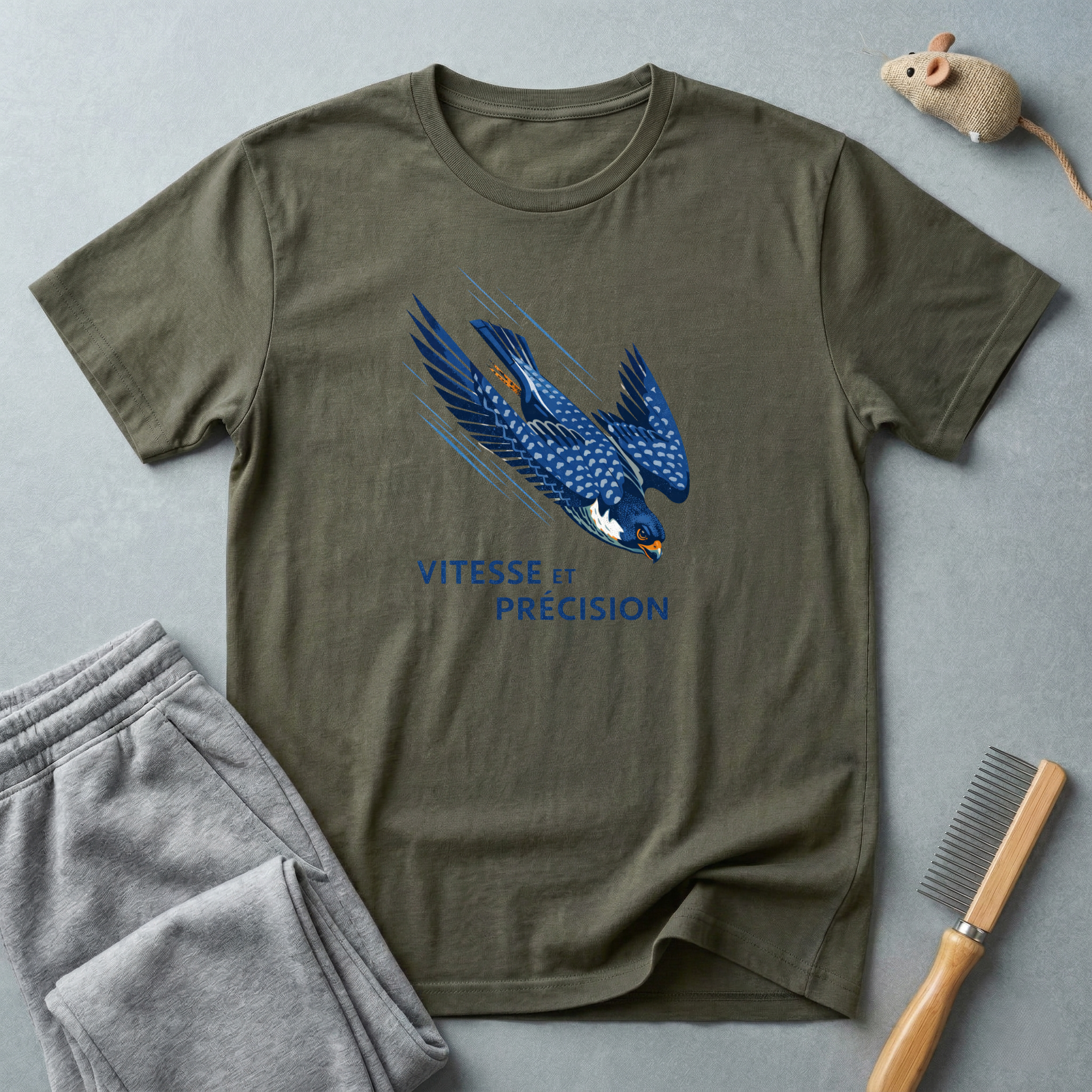 T-shirt «Swift Precision» — T-shirt graphique «Vitesse et Précision» ⚡