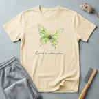 T-shirt papillon aquarelle — T-shirt floral «L’art de la métamorphose»