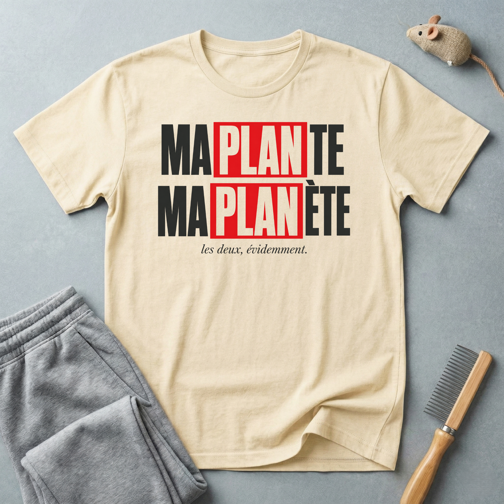 T-shirt «Ma Planète» — T-shirt de sensibilisation écologique