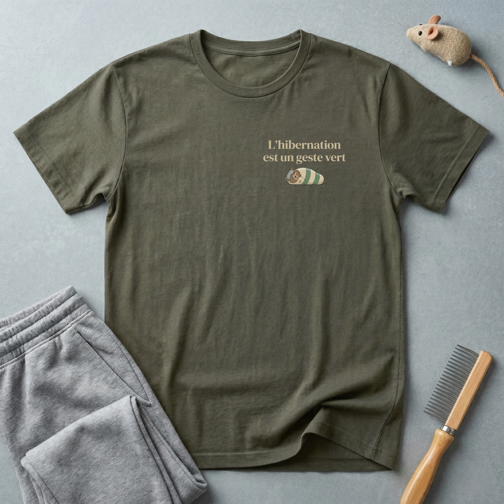 L’hibernation est un geste vert - T-shirt