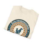 Eco-Responsible Pet T-Shirt — "Eco-responsible for them and the planet"