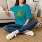 T-shirt Insecte-feuille — Illustration botanique d’un phasme