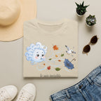 T-shirt — « Je suis invisible » — Illustration fantaisiste du vent
