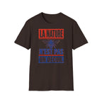 T-shirt — « La nature n’est pas un décor » — T-shirt graphique pour la protection des abeilles