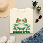 T-shirt illustré avec grenouille — « Indicateur de qualité »