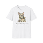 T-Shirt — Cute French Bulldog Graphic “Responsable malgré moi”