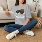 T-shirt — Scarabée bousier « Je recycle en 48 heures »