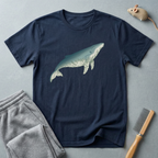 T-shirt graphique baleine — T-shirt faune marine