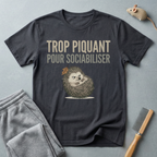 T-shirt hérisson — «Trop piquant pour sociabiliser»