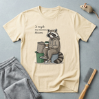 "Je recycle mes mauvaises décisions" T-shirt éco humoristique mignon