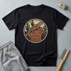 T-shirt Lézard du désert — T-shirt reptile vintage «S’adapter ou disparaître»