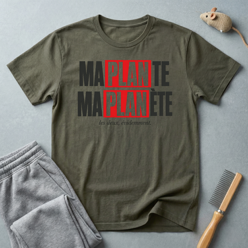 T-shirt «Ma Planète» — T-shirt de sensibilisation écologique