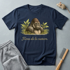 T-shirt Gorille Art Vintage — «Force de la nature.»