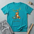 T-shirt Singe suspendu «Esprit Libre»