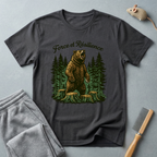 T-shirt forêt d’ours – T-shirt graphique «Force et Résilience»