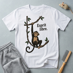 T-shirt Singe «Esprit Libre»