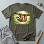 "Slow Down" Lazy T-shirt — Casual-style nature graphic tee