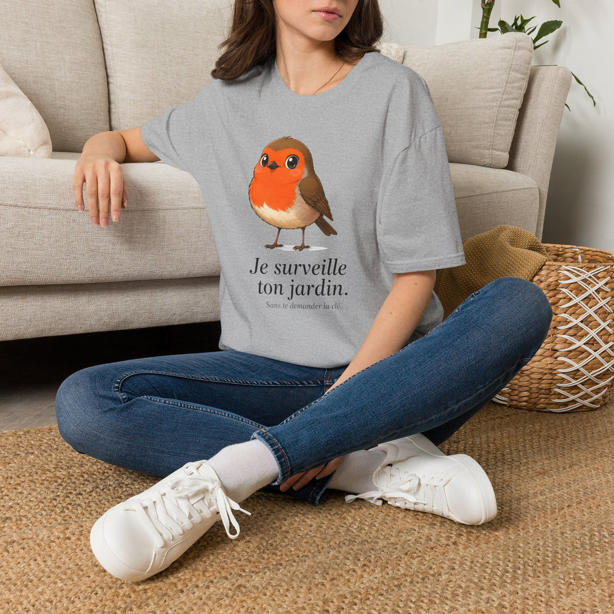 T-Shirt - Je surveille ton jardin