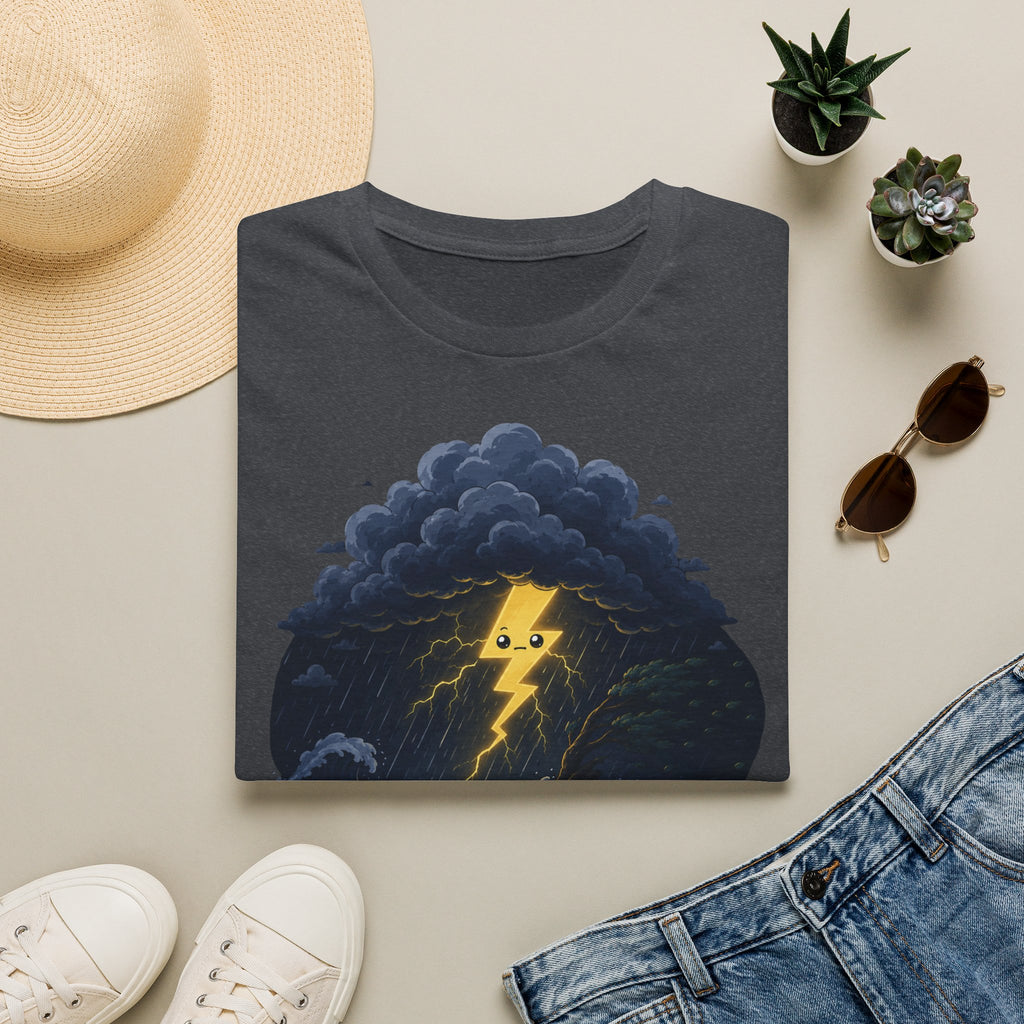 T-shirt Nuage d’orage — « Je ne suis pas en colère, j’ai juste une différence de pression » — T-shirt graphique