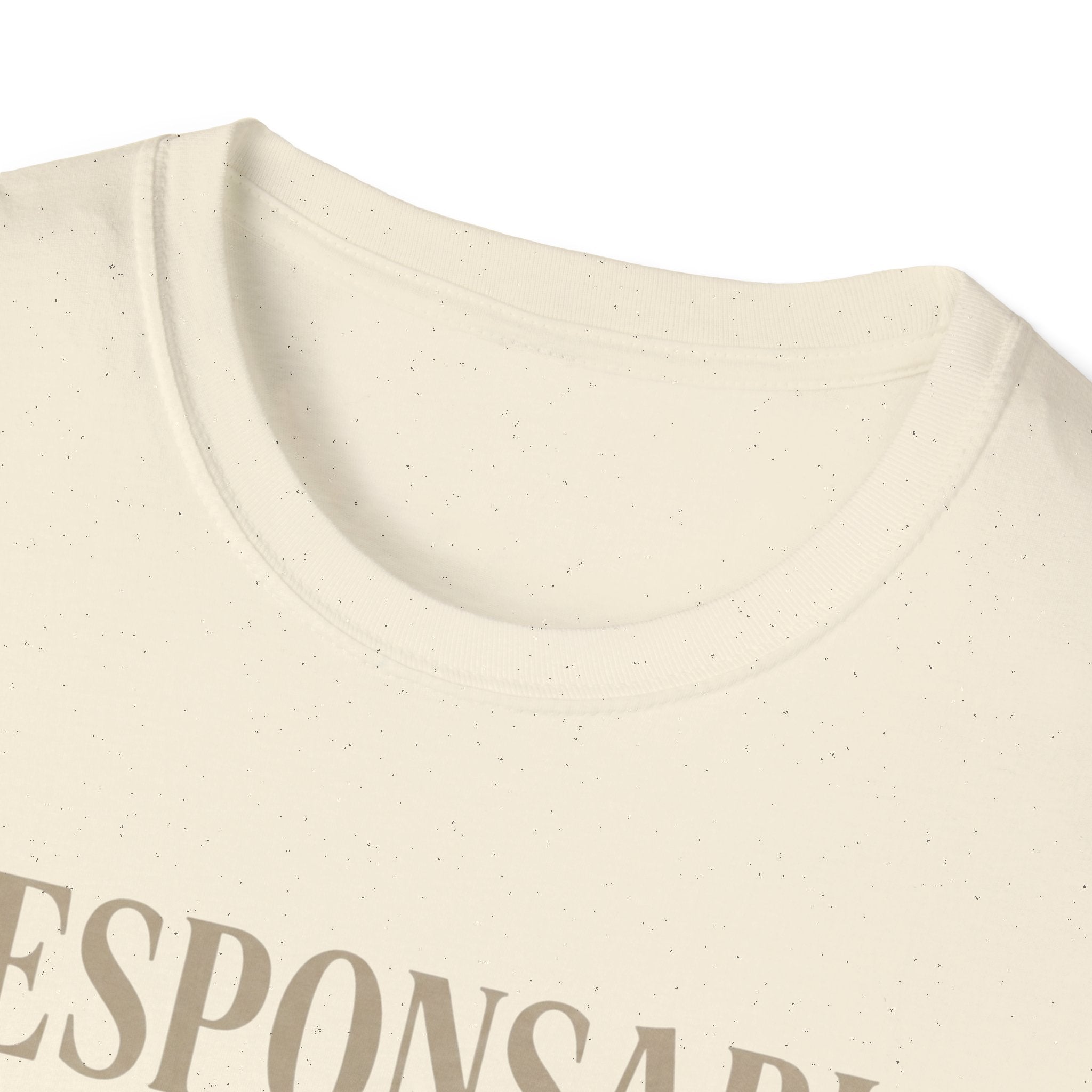 T-Shirt — "Responsable Malgré Moi" Funny French Graphic Tee
