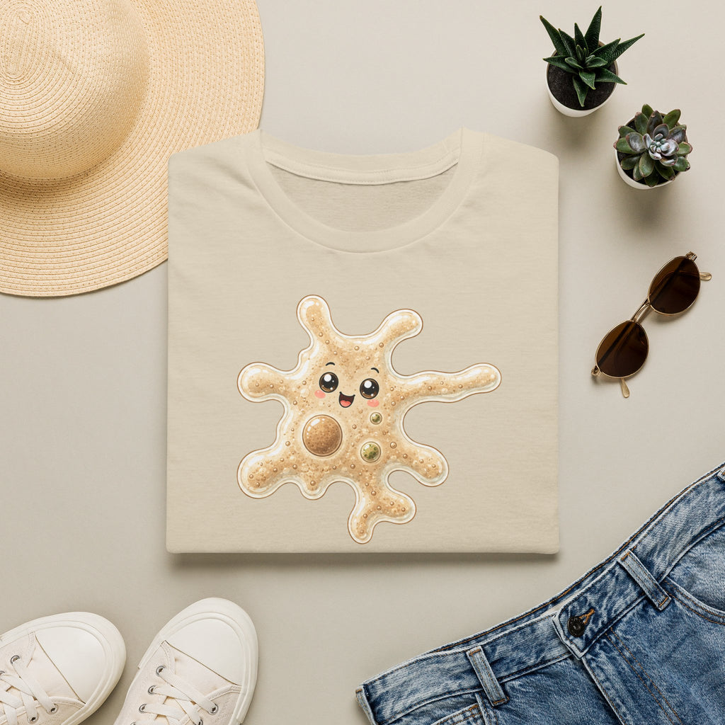 T-shirt avec adorable illustration d’amibe — T-shirt kawaii représentant un microorganisme