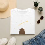 T-shirt Hérisson et étoile filante — Adorable illustration « Étoile émerveille »