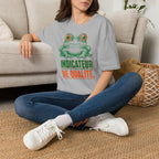 T-shirt illustré avec grenouille — « Indicateur de qualité »