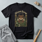T-shirt Loup Floral — «Sauvagement Féroce» T-shirt graphique nature vintage 🐺🌿
