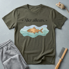 T-shirt Poisson «Aller Ailleurs»