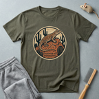 T-shirt Lézard du désert — T-shirt reptile vintage «S’adapter ou disparaître»