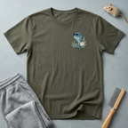 T-shirt Petite Baleine floral — T-shirt animal marin mignon
